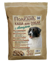 Каша Полканъ с овощами для собак (3кг)