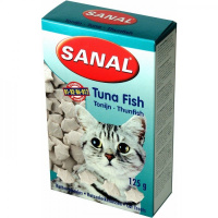 Санал д/кошек Тунец 125гр.1*6 1550