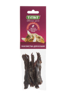 TiTBiT Соломка для кошек, филе говяжье, 16 г.