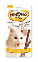 Мнямс колбаски для кошек цыпленок/печень ПОШТУЧНО