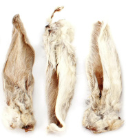 DogVic Уши кроличьи с мехом ПОШТУЧНО