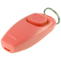 Кликер-свисток с кольцом ZooOne [красный] 1009-09 Пет Лайн