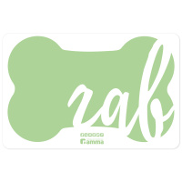 Коврик под миску "Гав", 430*280мм ТРИОЛ