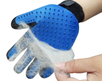 Пуходерка перчатка для груминга 23х17см