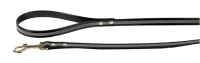 Поводок из биотана со светоотражающей полосой 20мм, длина 1,2м (черный)