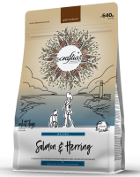 Акция 1+1 Сухой корм CRAFTIA NATURA для взрослых собак средних и крупных пород из лосося и сельди 640 гр