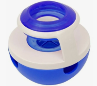 Интерактивная игрушка для собак “Неваляшка” с ёмкостью для корма, ZooOne, [СИНЯЯ]