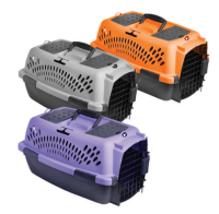 Переноска д/животных "ВОЯЖ" с пластиковой дверцей Джи Пи Ай (S 40*32*26 см)