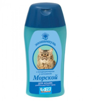 Агроветзащита Шампунь Морской для длинношерстных кошек, 180 мл.