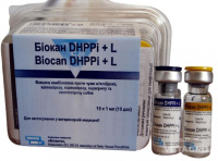 Биокан DHPPi+L вакцина от чумы,аденовироза,инф.гепатита,парвовироза,парагриппа,лептоспироза собак
