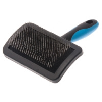 Пуходёрка DeLIGHT пластик жесткая корд средняя 36822М