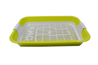 Зооэкспресс Туалет для кошек большой с рамкой КИС