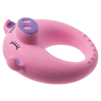 Игрушка латекс L-432 Кольцо-свинка 11 см Пет лайн