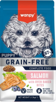 Wanpy Dog Сухой корм беззерновой с лососем для щенков (500 гр)