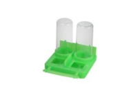 Автопоилка д/птиц двойная малая 90*110*100 мм Бриллиант