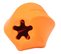 Игрушка Mr.Kranch для собак Твистер 8*8 см оранжевая с ароматом курицы