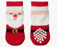 Носки для собак "Дед Мороз",серия NEW YEAR, Trio (М)