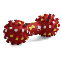 Триол Игрушка для собак из винила "Гантель с шипами", 200 мм. (165мм)