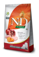 Farmina N&D Dog Pumpkin PUPPY Medium&Maxi курица с гранатом д/ щенков (2,5 кг)