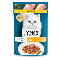 Гурме Перл Соус пауч 75г курица