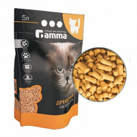 Триол Наполнитель древесный для кошек, крупные гранулы, 5 л.