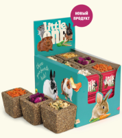 Little One Корзинки для грызунов из луговых трав с наполнением, ПОШТУЧНО [уценка]