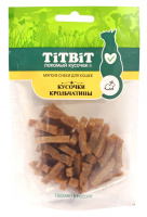 Титбит 025406 Кусочки крольчатины д/кошек Мясные снеки 40г