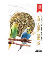 Seven Seeds SUPERPREMIUM Корм для волнистых попугаев, 400 г