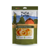 NORD FARM Хлопья из курицы и краба 90 г NORD FARM Хлопья из курицы и краба 90 г