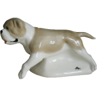 Скульптура 2548 Американский бульдог фарфор