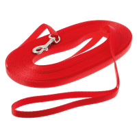Поводок с карабином лента 10 мм*10 м [красный] 73-0948