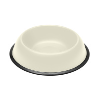 Миска MIRA KC 72 металлическая, лакированная, белая [0,5 л] (белая)