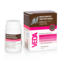 VEDA Чистая кожа д/кошек/собак 1*40