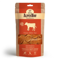 AlpenHof Лакомство Медальоны из филе теленка для мелких собак и щенков, 50 г.