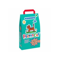 Наполнитель PrettyCat впитывающий глиняный "Premium" с део-кристаллами (4кг (8л))