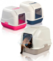 IMAC MY CAT Закрытый туалет для кошек, цвет mix, 50х40х40 см.