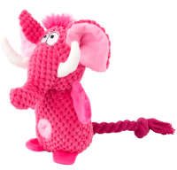 Игрушка Mr.Kranch для собак Слон 21*15 см розовая