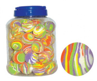 Триол Игрушка Мяч для кошек, радужный