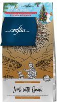 Акция Сухой корм CRAFTIA NATURA для взрослых собак миниатюрных и мелких пород из ягненка с перепелкой 2 кг +шоппер