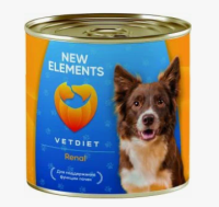 New Elements для собак 3 Renal Индейка, 340 г.
