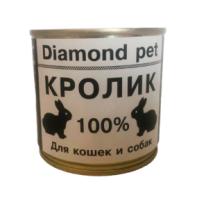 конс. Diamond pet д/к/с кролик с печенью в соб. соку 240 гр