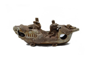 Россия Грот Корабль длинный [арт.С160] 30*8*13 см.