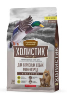 Деревенские лакомства Холистик Премьер д/собак мелких пород утка,рис (7 кг)
