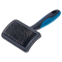 Пуходерка DeLIGHT пластик жест.корд малая Пет Лайн