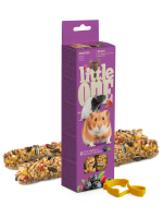 Little One Палочки для хомяков, крыс, мышей и песчанок с ягодами, 2х60 г
