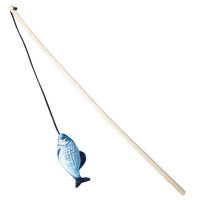 Игрушка-дразнилка для кошек "Карасик", 75/400мм Триол