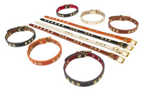 Амуниция Ошейник №14 с подкладом с металлофурнитурой ширина 14 мм., обхват шеи 25-34 см. 008