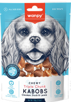 Wanpy Dog Лакомство для собак «мясные шашлычки на жевательной шпажке» 100 г