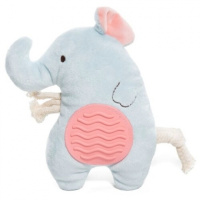 Триол Игрушка для собак мягкая "Слоник с тренажером для зубов", 160 мм., Triol