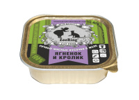 ZOORING Консервы для кошек желе, Деликатесный Ягненок, 100 гр.